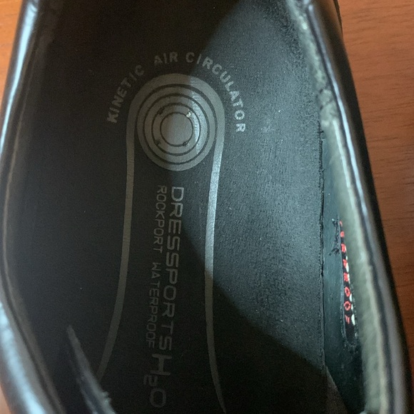 Rockport Men’s Black Leather Rockport Dressports Shoes Size 10.5 M - Picture 2 of 11